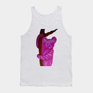 Pink Koala Tank Top